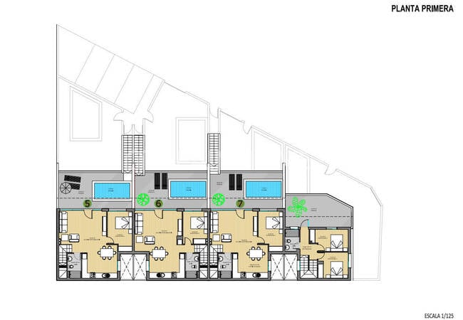 Hus Med Privata Pooler Och Trädgårdar I Pilar De La Horadada 13