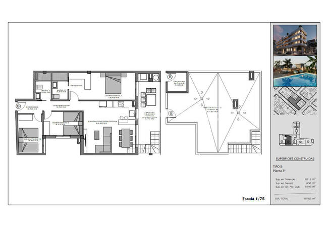 Flats with Rooftop Pool Near the Beach in Santa Pola Alicante 32