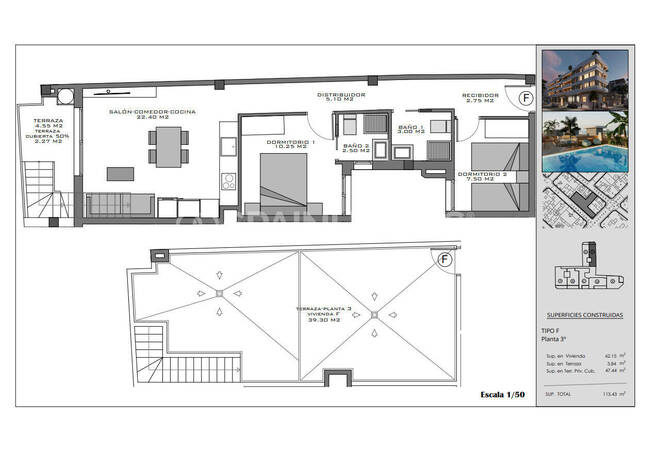 Flats with Rooftop Pool Near the Beach in Santa Pola Alicante 28