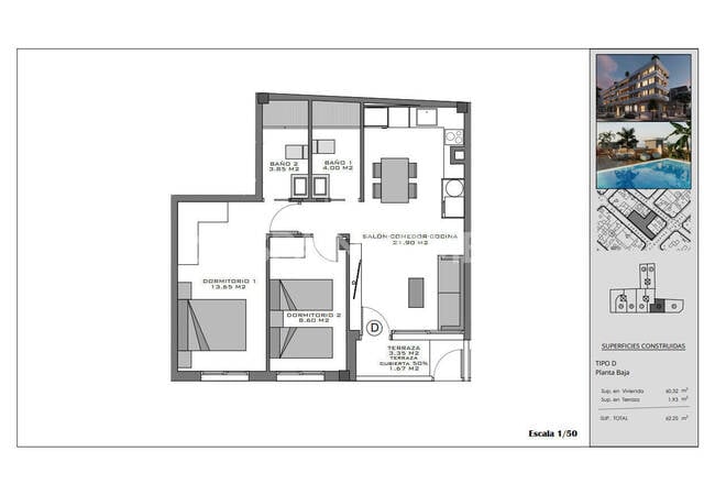 Flats with Rooftop Pool Near the Beach in Santa Pola Alicante 10