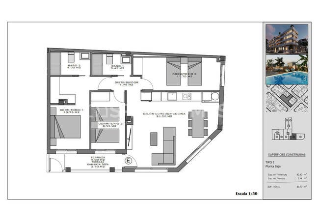 Flats with Rooftop Pool Near the Beach in Santa Pola Alicante 9
