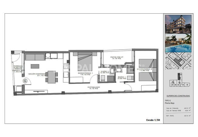 Flats with Rooftop Pool Near the Beach in Santa Pola Alicante 7