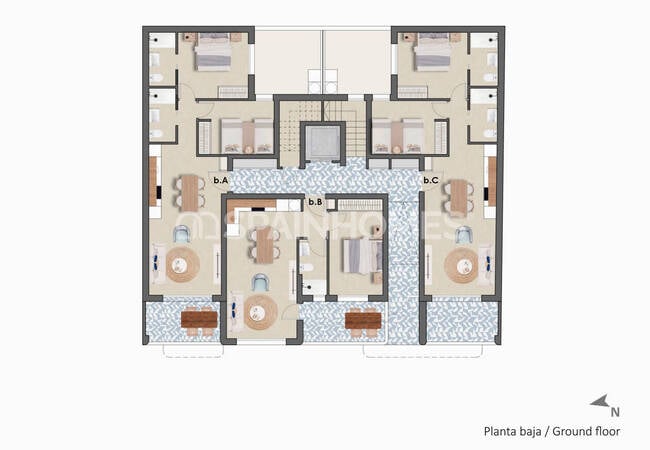 Appartementen Op 200 M Van Het Strand In Pilar De La Horadada 28