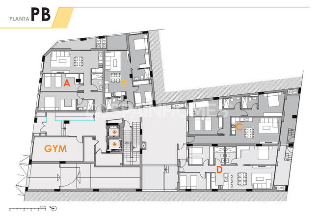 Torrevieja Alicante'de Çatı Havuzlu Sitede Daireler 16