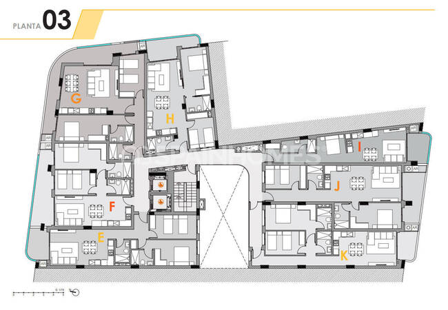 Torrevieja Alicante'de Çatı Havuzlu Sitede Daireler 19