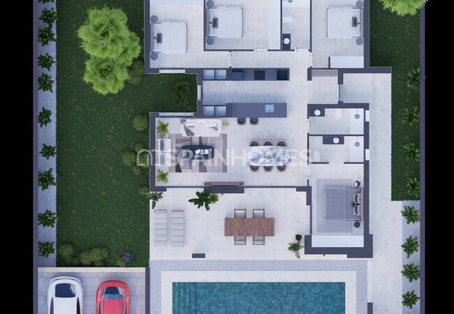 Elegantes Chalets Con Piscina En Finestrat, Alicante 14