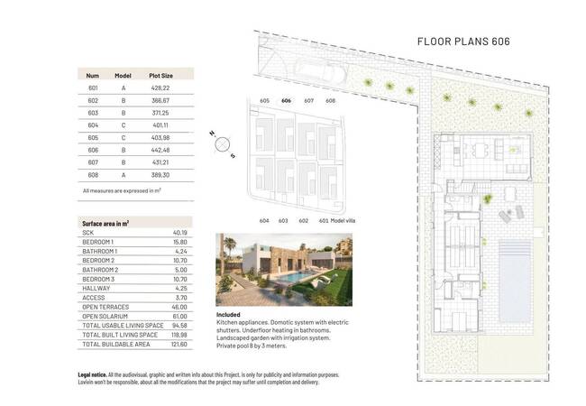 Vistabella Golf Algorfa’da Özel Havuzlu 3 Yatak Odalı Villalar 13