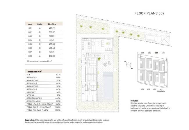 Vistabella Golf Algorfa’da Özel Havuzlu 3 Yatak Odalı Villalar 14