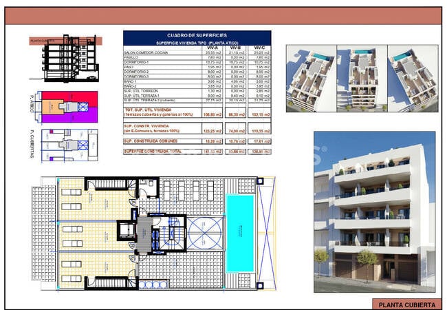 Flats in a Complex with Rooftop Pool in Torrevieja Center 24