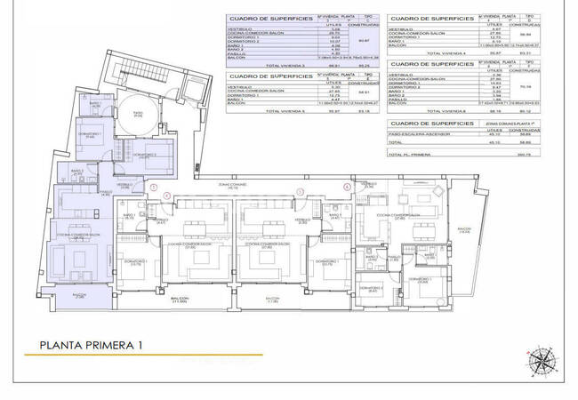 Torrevieja'da Plaja Yakın Sitede 1+1, 2+1 ve 3+1 Daireler 31