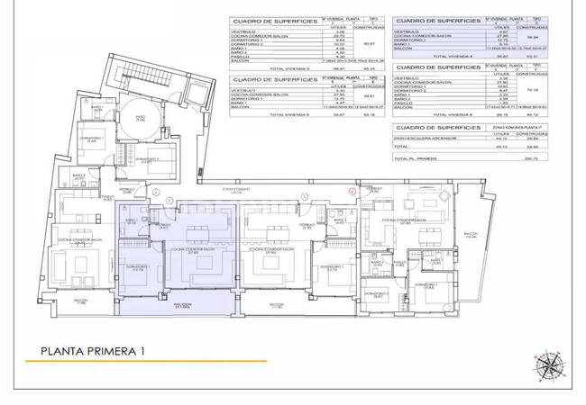 Torrevieja'da Plaja Yakın Sitede 1+1, 2+1 ve 3+1 Daireler 16