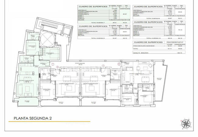 Torrevieja'da Plaja Yakın Sitede 1+1, 2+1 ve 3+1 Daireler 19