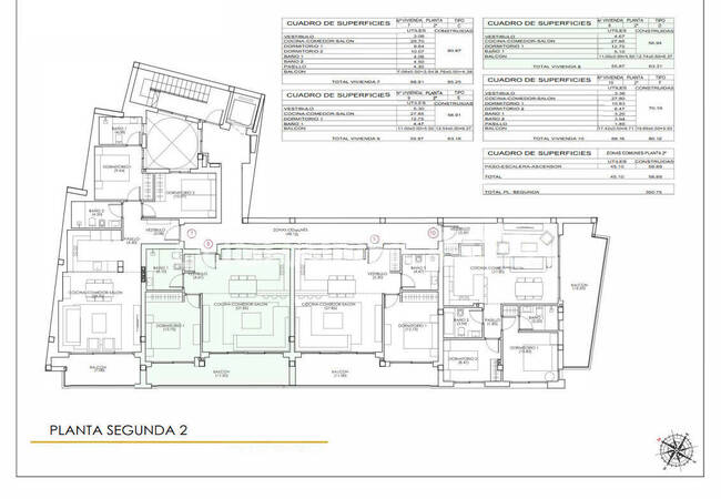Torrevieja'da Plaja Yakın Sitede 1+1, 2+1 ve 3+1 Daireler 20