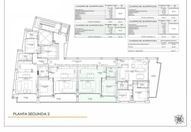 Torrevieja'da Plaja Yakın Sitede 1+1, 2+1 ve 3+1 Daireler 21
