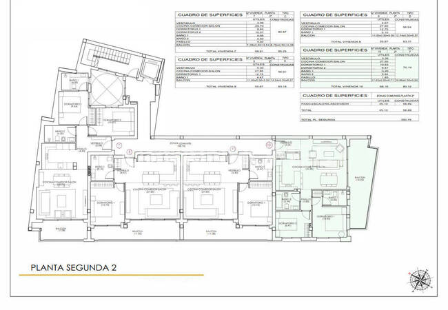 1, 2, and 3-bed Flats in a Complex Near the Beach in Torrevieja 25