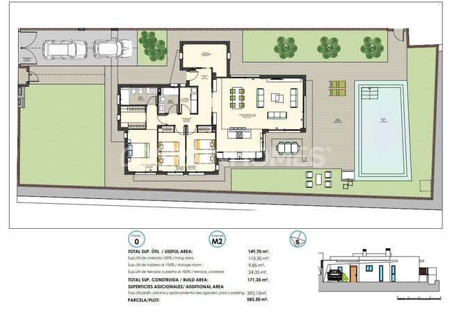 Элегантные дома рядом с пляжами в Финестрате, Аликанте 18
