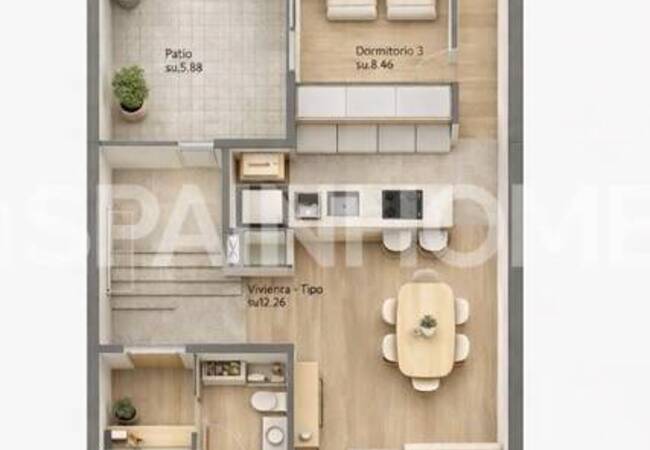 Апартаменты рядом с морем в Гуардамар-дель-Сегура, Аликанте 16