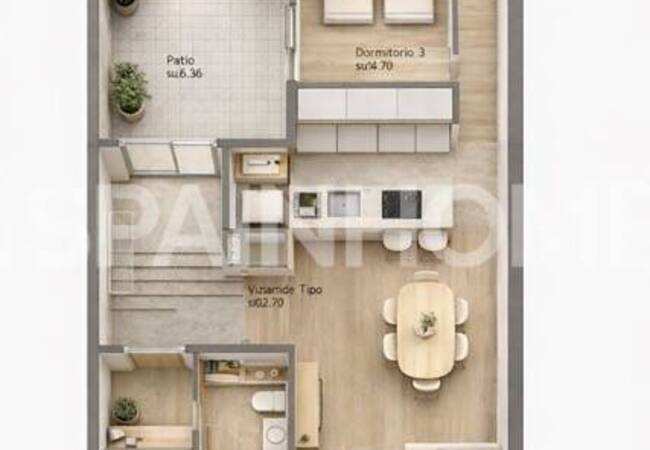 Апартаменты рядом с морем в Гуардамар-дель-Сегура, Аликанте 14