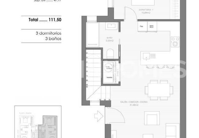 Квартиры с качественной отделкой в ​​Бенехусаре, Аликанте 11