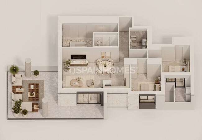 Pisos De 2 Y 3 Dormitorios Con Vistas Al Mar En Calpe 33