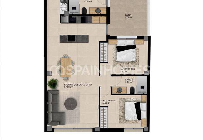 Elegant Apartments with Pool Near Sea in Catral Alicante 12