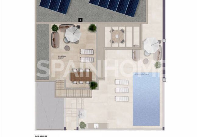 Виллы с частными бассейнами и садами в Аликанте, Рохалес 12