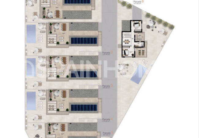 Виллы с частными бассейнами и садами в Аликанте, Рохалес 18