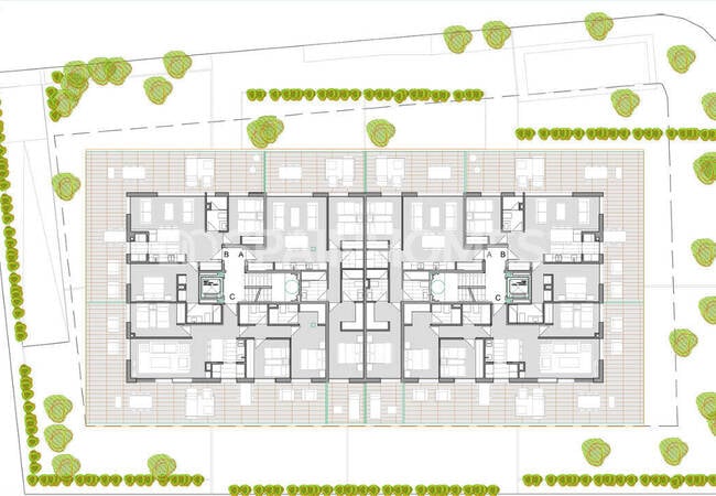 Квартиры с 2 и 3 спальнями и общим бассейном в Хавее 14