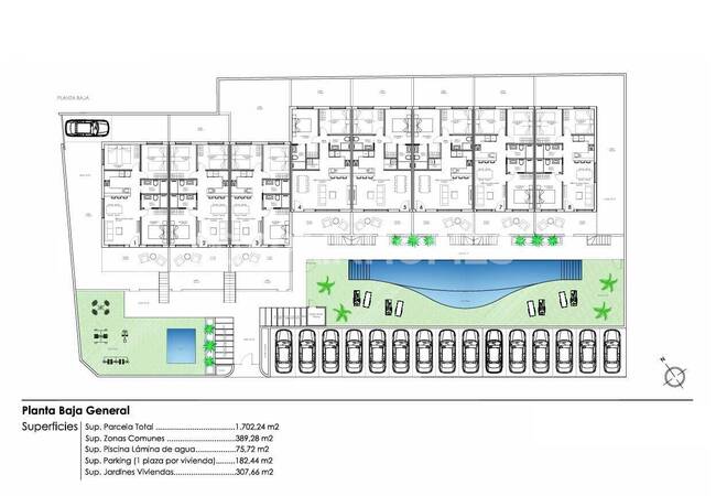 Geräumige Wohnungen Mit Privaten Gärten In Pilar De La Horadada 13