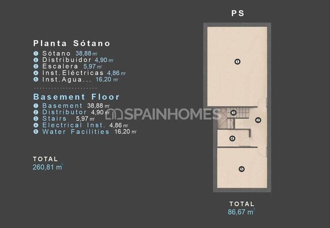 Villas with Pools Close to the Beach in Villamartín Orihuela 10