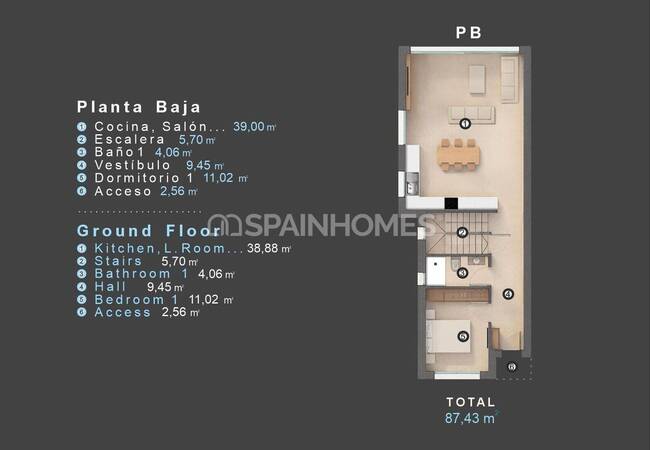 Villas with Pools Close to the Beach in Villamartín Orihuela 11