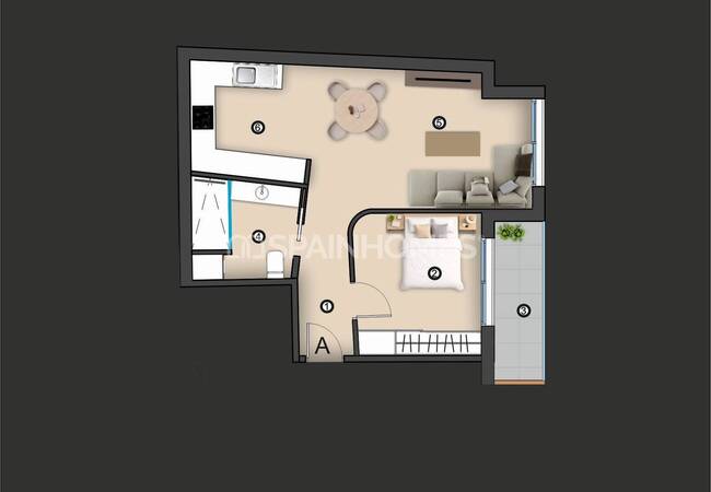 Квартиры в комплексе в 700 м от пляжа в Торревьехе 11