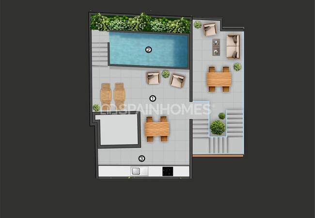 Appartementen In Een Complex Op 700 M Van Het Strand In Torrevieja 9