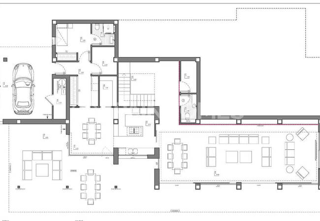 Villa Avec Vue Mer Et Piscine À Débordement À Alicante 8