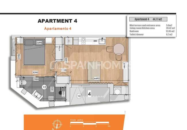 1-zimmer-wohnungen, 300 M Vom Strand In Torrevieja 14