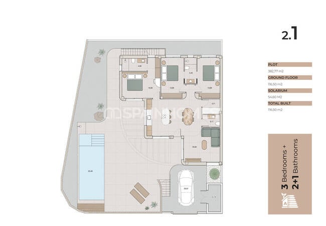 Fristående Golfvillor Med Privat Pool I Algorfa Alicante 15