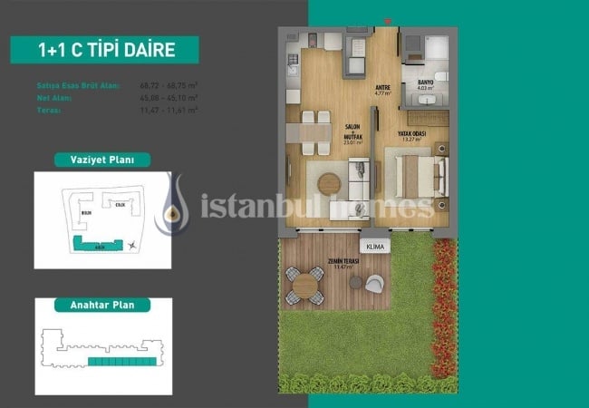 Smart Apartments in Istanbul with Variety of Facilities 46