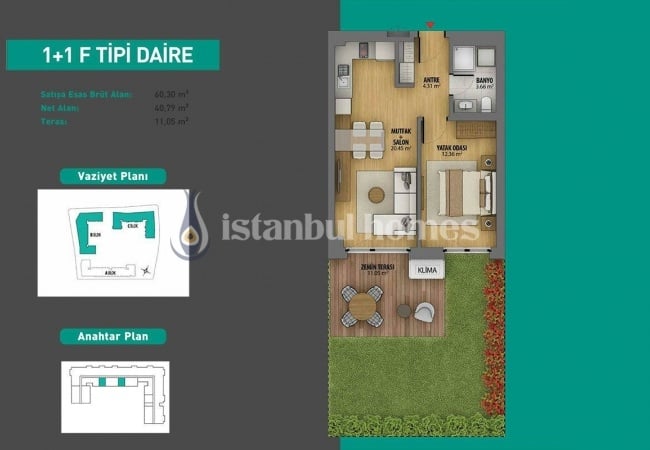 Smart Apartments in Istanbul with Variety of Facilities 49