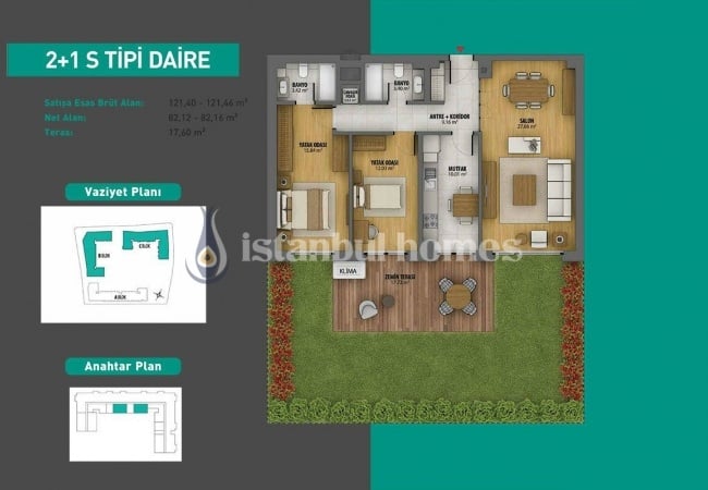 Smart Apartments in Istanbul with Variety of Facilities 61
