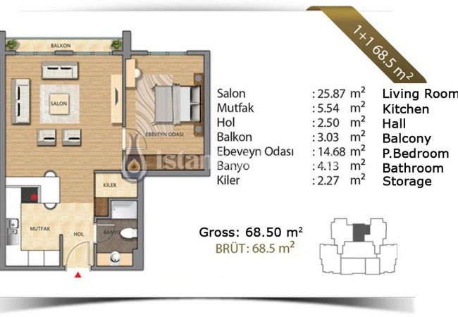 شقق مثالية في بيلكدوزو بمرافق مميزة 30