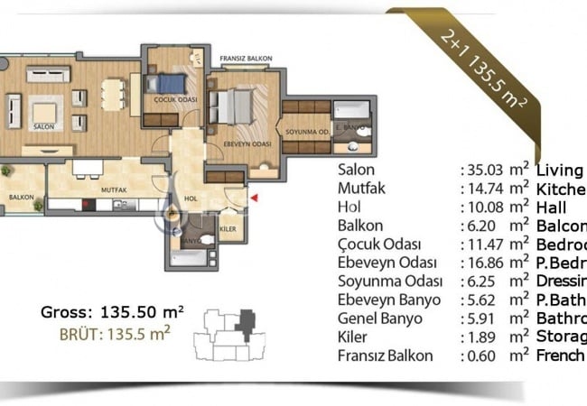 شقق مثالية في بيلكدوزو بمرافق مميزة 35