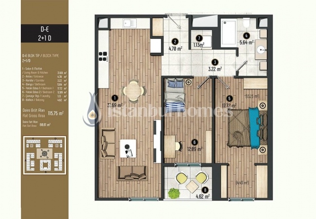 Luxueux Appartements Pour Les Familles À Beylikduzu Istanbul 32