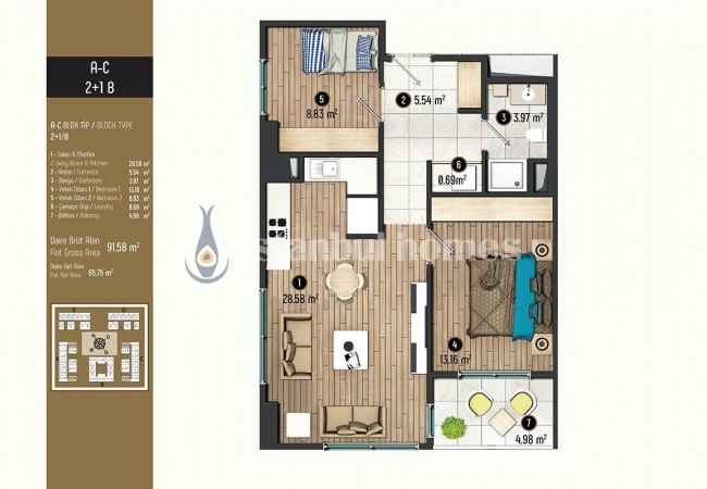 Luxueux Appartements Pour Les Familles À Beylikduzu Istanbul 41
