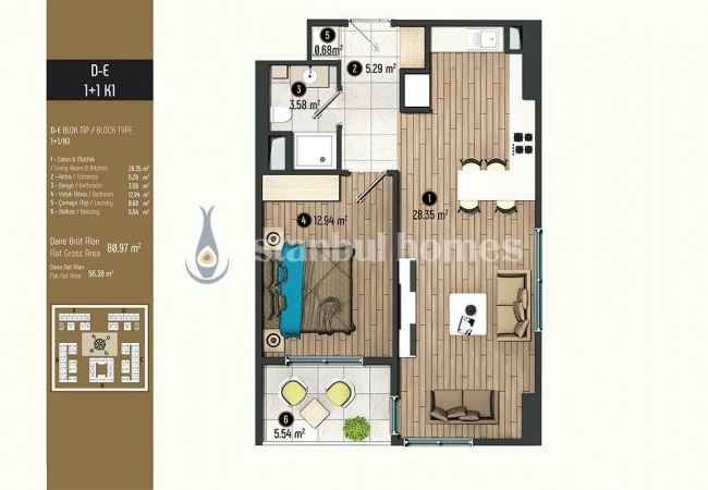 Luxueux Appartements Pour Les Familles À Beylikduzu Istanbul 33