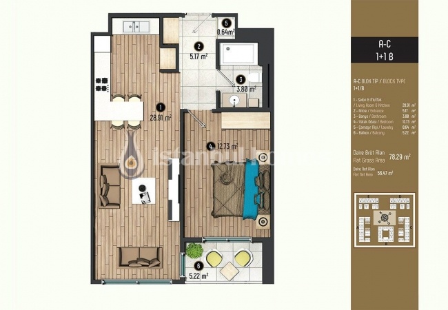 Luxueux Appartements Pour Les Familles À Beylikduzu Istanbul 39