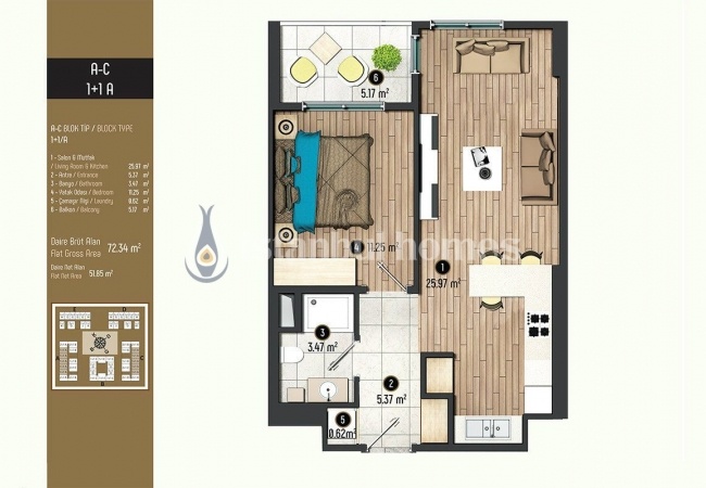 Luxueux Appartements Pour Les Familles À Beylikduzu Istanbul 40