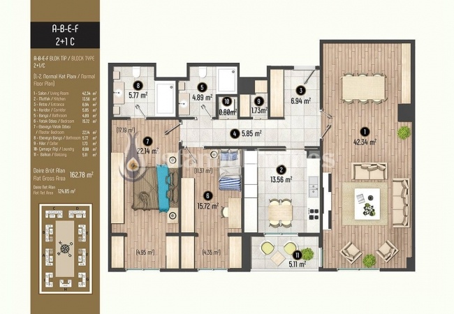 Luxueux Appartements Pour Les Familles À Beylikduzu Istanbul 44
