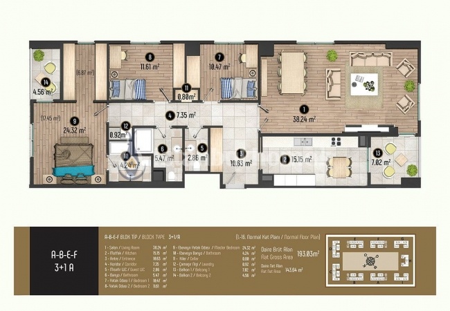 Luxueux Appartements Pour Les Familles À Beylikduzu Istanbul 45