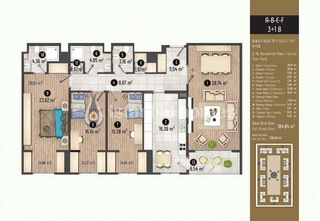 Luxueux Appartements Pour Les Familles À Beylikduzu Istanbul 46