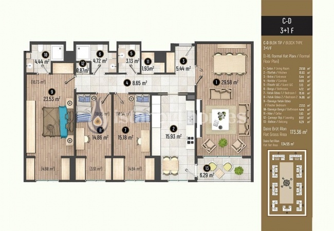 Luxueux Appartements Pour Les Familles À Beylikduzu Istanbul 50